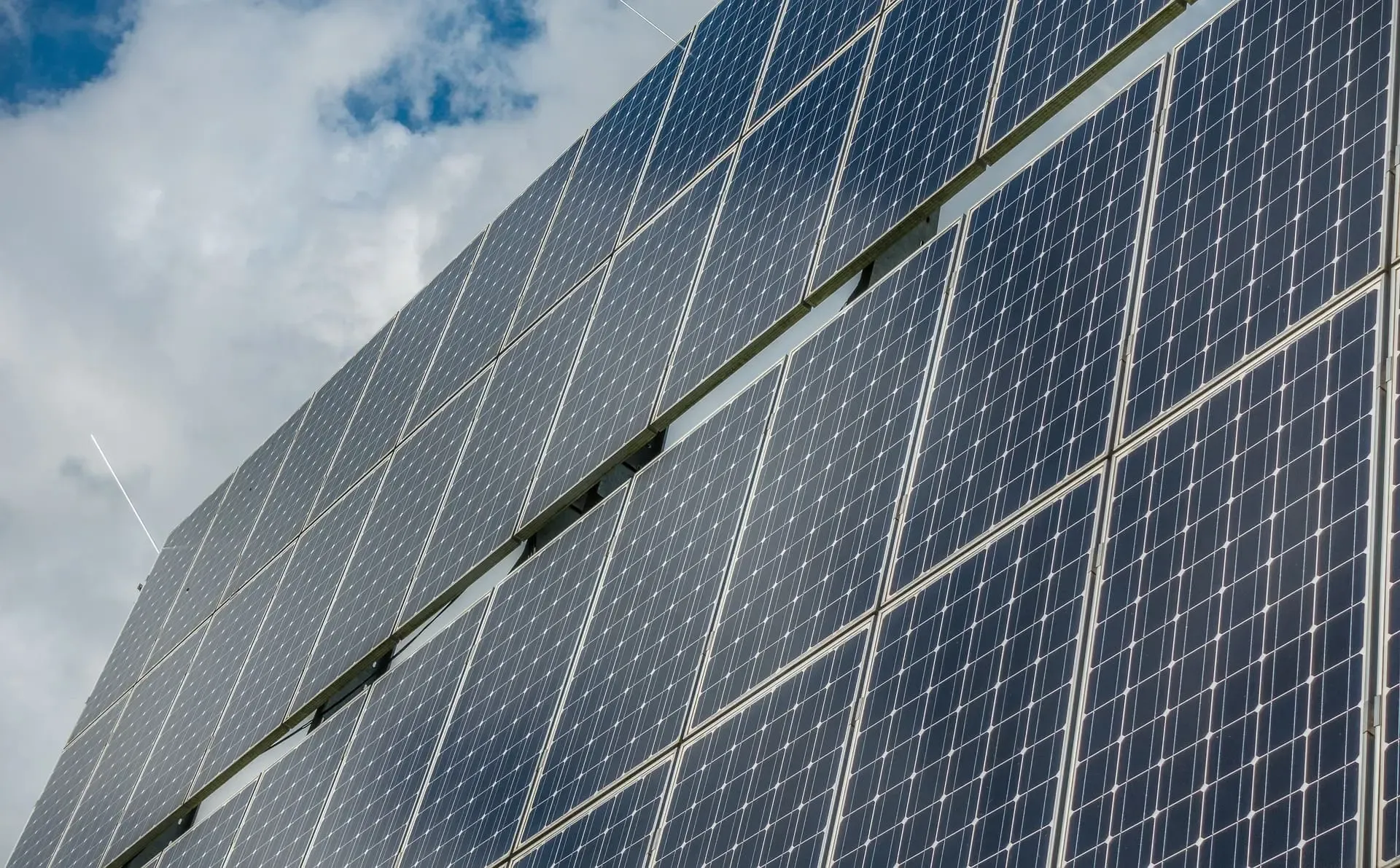 An image of solar panels.